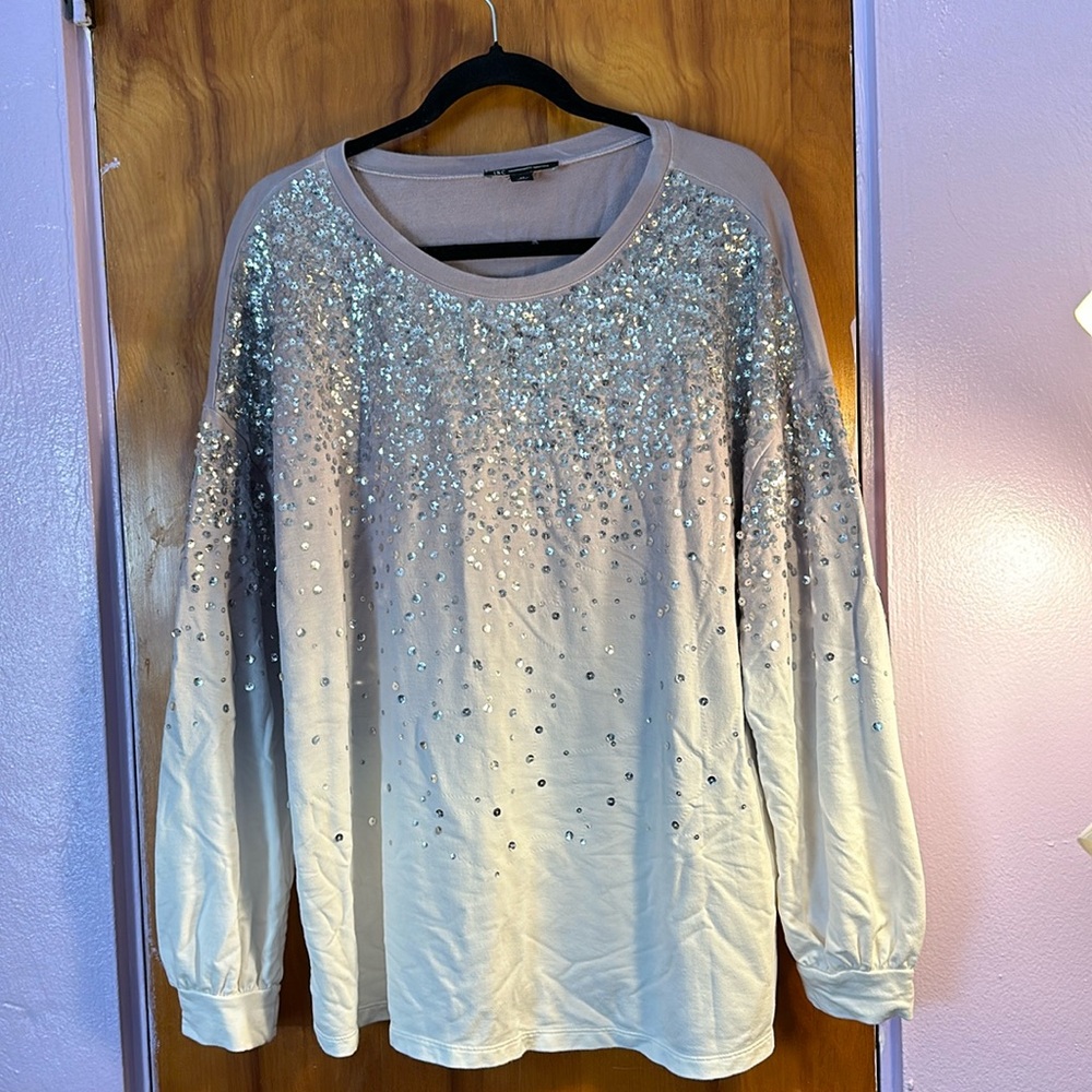 Sequin top